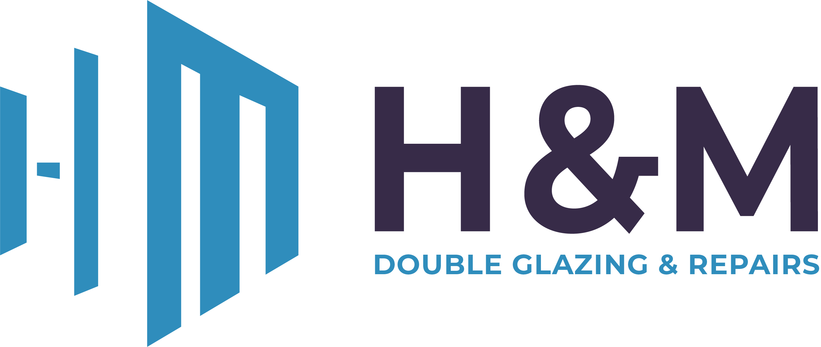 H & M Double Glazing & RepairsFull Logo